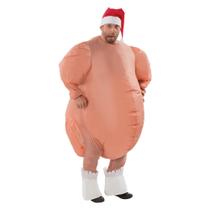 Fantasia inflável de Natal assada Turkey Orion Costumes para adultos