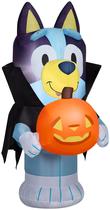 Fantasia inflável de vampiro Bluey, decoração de Halloween, 105 cm Fantasia inflável de vampiro Bluey, decoração de Halloween, 105 cm