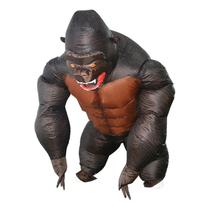 Fantasia Inflável Gorila Macaco Festas Cosplay halloweenADULTO Fantasia Inflável Gorila Macaco Festas Cosplay halloweenADULTO