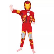 Fantasia Iron Man Deluxe - P Infantil