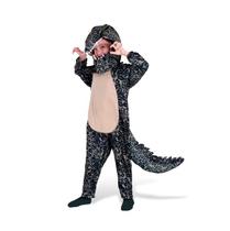 Fantasia Jacaré Infantil com Capuz e Rabo Fantasia Jacaré Infantil com Capuz e Rabo