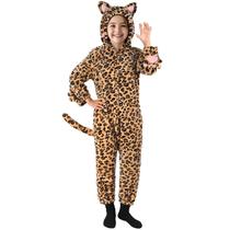 Fantasia Joycover Cat Costume Leopard para meninas e crianças de 5 a 6 anos