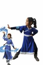 Fantasia Katara Infantil Cosplay Avatar - Varinha Magica Fantasias