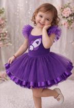 Fantasia Ketlyn Dos Rosas Ketlen Conjunto Foguete ZumBum Roxo Fantasia Ketlyn Dos Rosas Ketlen Conjunto Foguete ZumBum Roxo