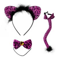 Fantasia Kit de Bichinho Luxo com Três Peças Feminino Carnaval Fantasia Kit de Bichinho Luxo com Três Peças Feminino Carnaval