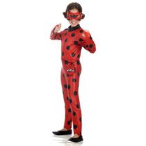 Fantasia LadyBug Macacão Infantil - Miraculous Fantasia LadyBug Macacão Infantil - Miraculous