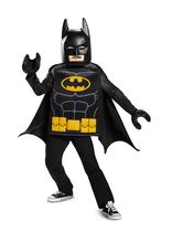 Fantasia LEGO Batman Movie Classic Black Medium (7-8) para crianças