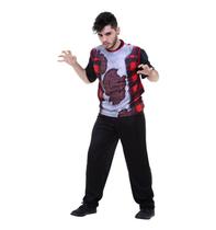 Fantasia Lobisomem Masculina de Halloween