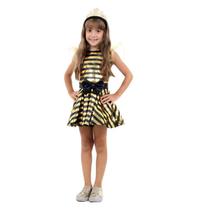Fantasia Lol Surprise Infantil de Luxo Queen Bee Completa Fantasia Lol Surprise Infantil de Luxo Queen Bee Completa