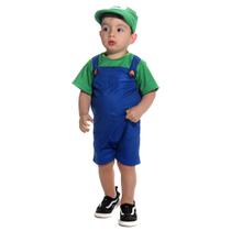 Fantasia Luigi Bebê - Super Mario World - Original