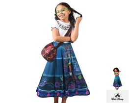 Fantasia luxo mirabel encanto original infantil-disney