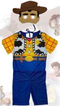 Fantasia Macacão Wood Toy Story com máscara Fantasia Macacão Wood Toy Story com máscara