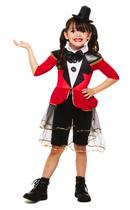 Fantasia Mágica Infantil Roupa Carnaval + Tiara De Cartola