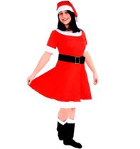 Fantasia Mamae Noel Adulto Luxo Fantasia Mamae Noel Adulto Luxo