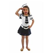 Fantasia Marinheira Feminina Infantil