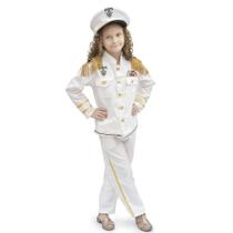 Fantasia Marinheiro Capitão Infantil Carnaval Halloween
