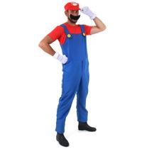 Fantasia Mario Bross Adulto - Super Mario - Nintendo