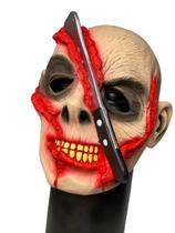 Fantasia Máscara assustadora Machado na cabeça Terror susto Fantasia Máscara assustadora Machado na cabeça Terror susto