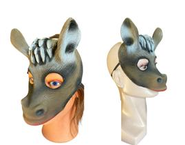 Fantasia Máscara de Burro de Látex Adulto/ Infantil realista