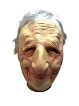 Fantasia Máscara De Látex Senhor Idoso com cabelo Realista