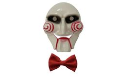 Fantasia mascara e gravata boneco jogos mortais halloween Fantasia mascara e gravata boneco jogos mortais halloween