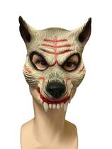 Fantasia Máscara Lobo Assustador Assassino de Látex - Lynx produções