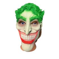 Fantasia Máscara Palhaço Joker de Látex Festa Carnaval