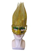 Fantasia Máscara Veneza dourada de Carnaval festas - Lynx produções