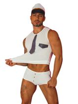Fantasia Masculina Comandante Completa Capitão Sex