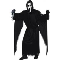 Fantasia Masculina Fun World Fantasma Scream Preta Tamanho Único Fantasia Masculina Fun World Fantasma Scream Preta Tamanho Único