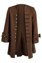 Fantasia Masculina Nasfotim Pirata Medieval Steampunk Captain Brown