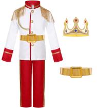 Fantasia masculina Prince Charming Dormstop Royal Dress Up 9-10Y Fantasia masculina Prince Charming Dormstop Royal Dress Up 9-10Y