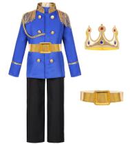 Fantasia masculina Prince Charming Dormstop Royal Dress Up 9-10Y