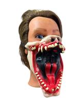 Fantasia meia Máscara Bocão aberto criatura faminta terror
