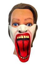Fantasia Meia Máscara língua para fora bocão aberto linguão Fantasia Meia Máscara língua para fora bocão aberto linguão