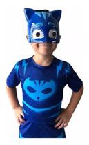 Fantasia Menino Gato Pj Masks Mascara De Plastico Enchimento Fantasia Menino Gato Pj Masks Mascara De Plastico Enchimento