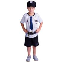 Fantasia menino policial muvilê Fantasia menino policial muvilê