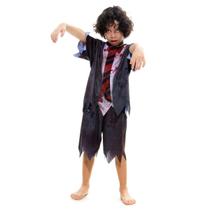 Fantasia Menino Zumbi Infantil Roupa Zombie Halloween Sulamericana 923913 Fantasia Menino Zumbi Infantil Roupa Zombie Halloween Sulamericana 923913