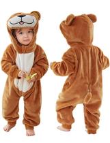 Fantasia MICHLEY Baby Animal Romper, urso de Halloween de 12 a 18 meses