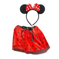 Fantasia Minnie Alegria Escolar para Meninas