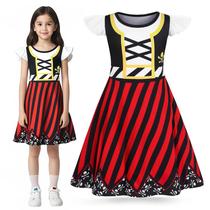 Fantasia Mizzuco Girls Pirate Dress Toddler 8-9Y Red Fantasia Mizzuco Girls Pirate Dress Toddler 8-9Y Red
