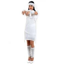 Fantasia Mumia Feminino Adulto - Halloween Fantasia Mumia Feminino Adulto - Halloween