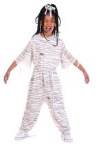 Fantasia Múmia - macacão - HALLOWEEN