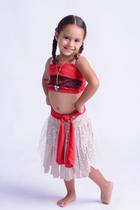 Fantasia Muvilê Menina Conjunto India com Faixa e Colar (4) Fantasia Muvilê Menina Conjunto India com Faixa e Colar (4)