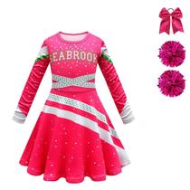Fantasia Naeviwth Zombies Addison Cheerleader para meninas e crianças