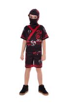 Fantasia Ninja Infantil Tartaruga,samurai,lutador,carnaval Favorito Fantasia Ninja Infantil Tartaruga,samurai,lutador,carnaval Favorito