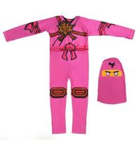 Fantasia Ninjago Infantil Longo Rosa com Gorro Fantasia Ninjago Infantil Longo Rosa com Gorro