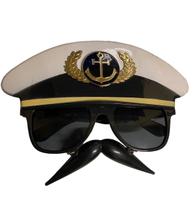 Fantasia Óculos Marinheiro c/ Bigode Plástico Carnaval Fantasia Óculos Marinheiro c/ Bigode Plástico Carnaval