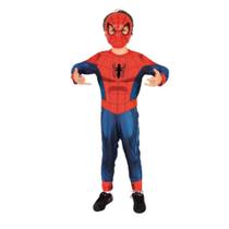Fantasia P Homem Aranha Classica - Novabrink 7307 Fantasia P Homem Aranha Classica - Novabrink 7307