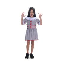 Fantasia Palhaça It A Coisa Palhacinha do Mal de Halloween Fantasia Palhaça It A Coisa Palhacinha do Mal de Halloween